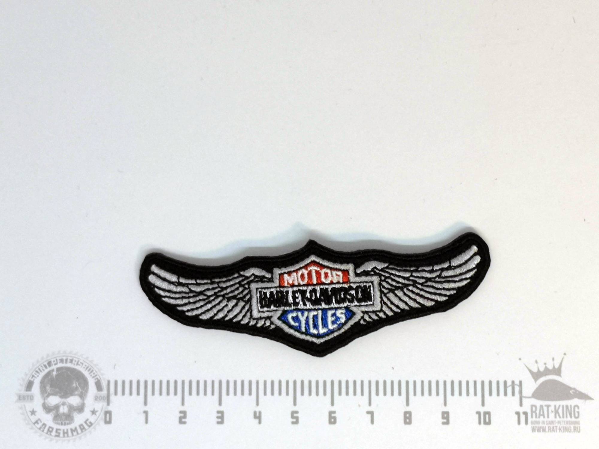 нашивка - HARLEY-DAVIDSON (крылья)