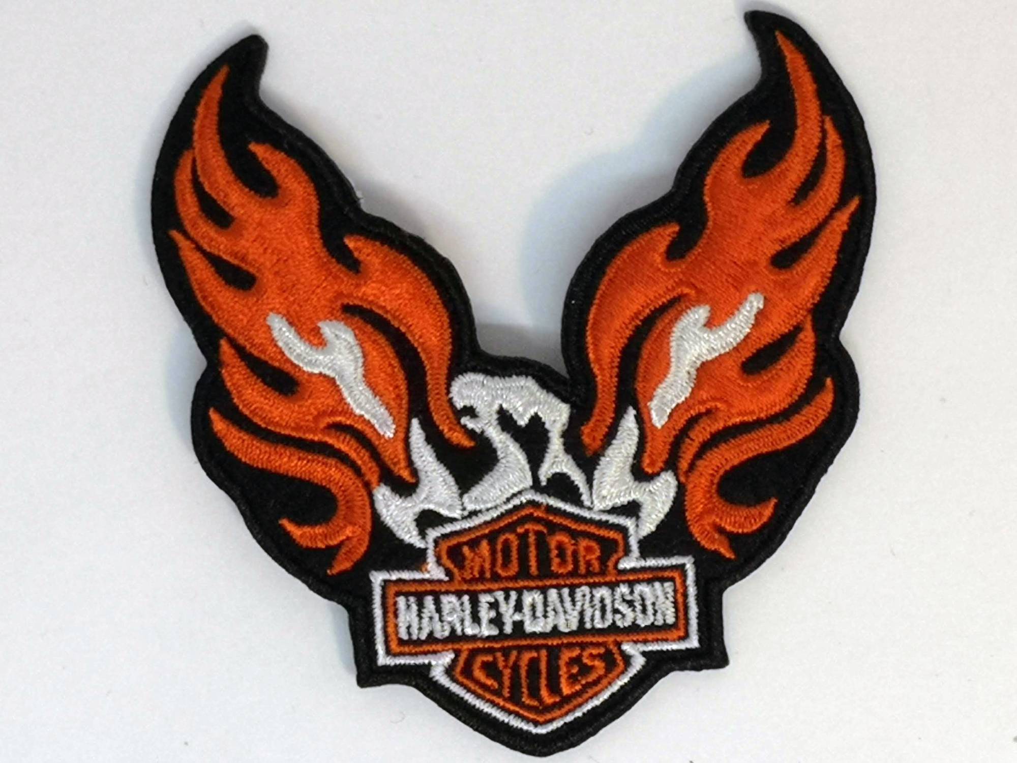 нашивка - HARLEY-DAVIDSON (огонь)