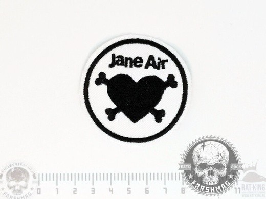 НАШИВКА - JANE AIR (СЕРДЦЕ) НАШИВКА - JANE AIR (СЕРДЦЕ)