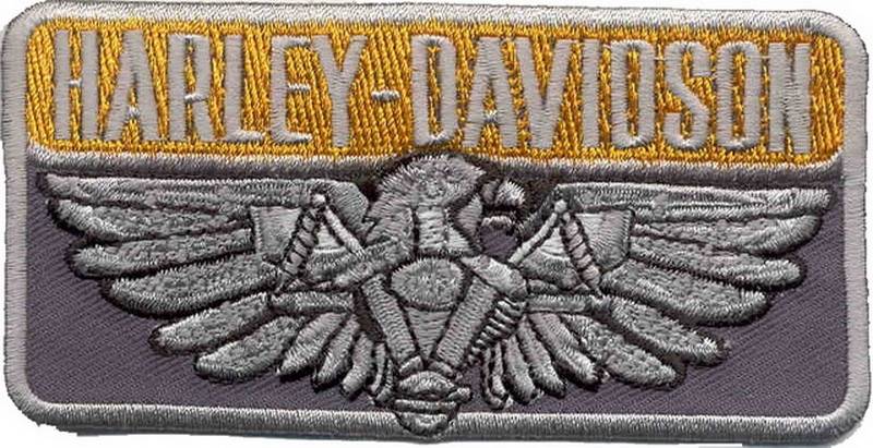 нашивка - HARLEY-DAVIDSON (орел)